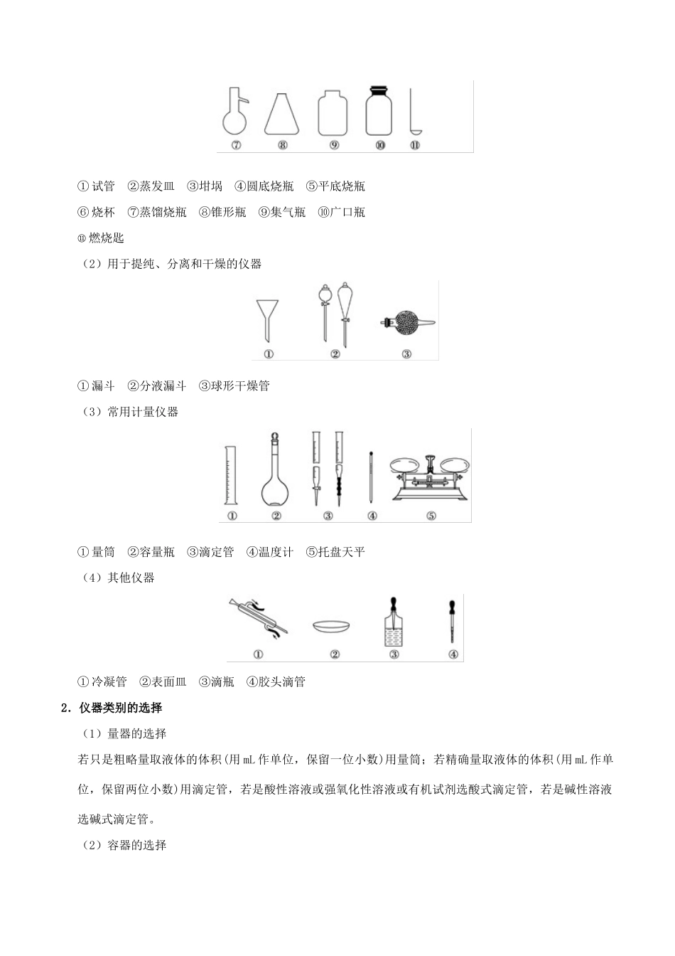 备战高考化学 高频考点解密16 化学实验基础（含解析）-人教版高三全册化学试题_第2页
