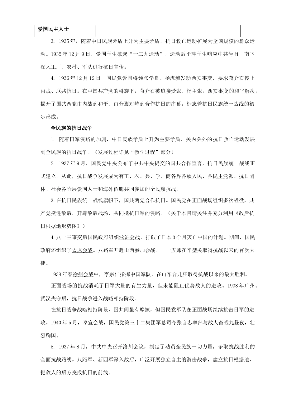 高考历史复习 伟大的抗日战争_第3页