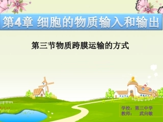 三物质进出细胞的方式-(2)