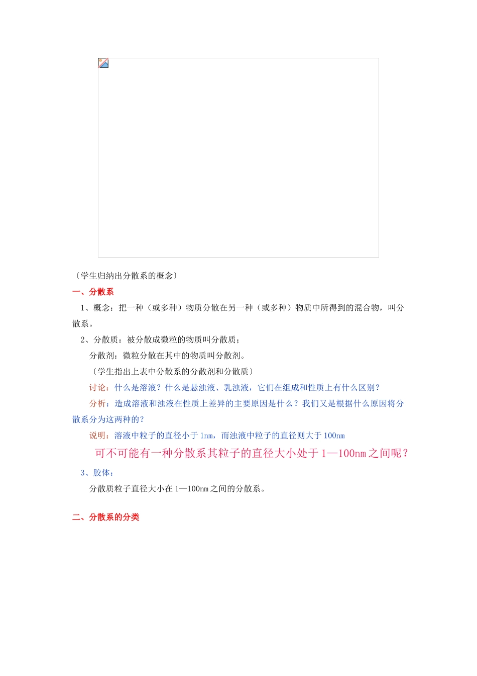 高一化学分散系及其分类苏教版知识精讲_第2页