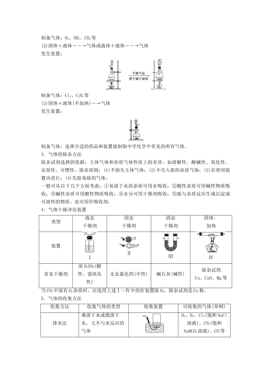 新（浙江专用）高考化学二轮复习 专题讲座五 学考第28题-化学基础实验（含解析）-人教版高三全册化学试题_第3页