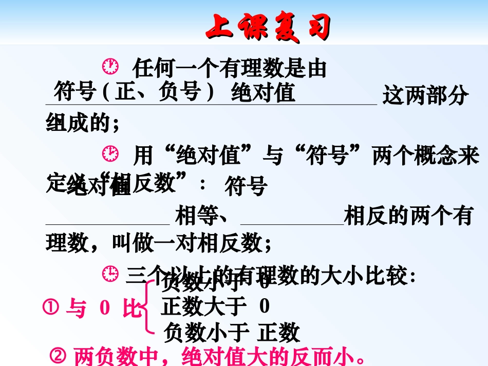 南庄镇中李建萍1.3.1有理数的加法_第2页