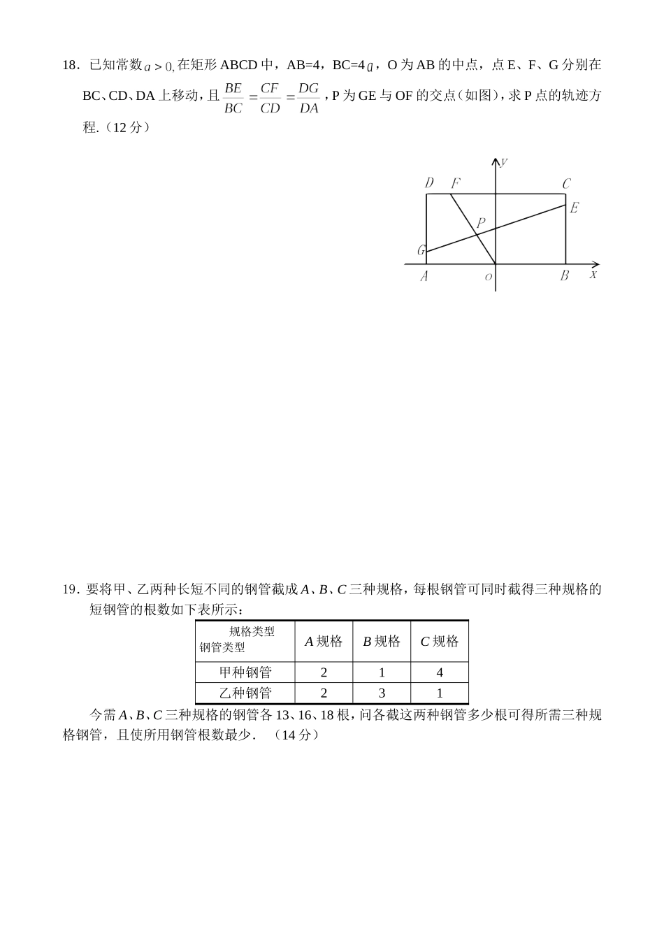高二数学同步测试（1）—直线和圆_第3页