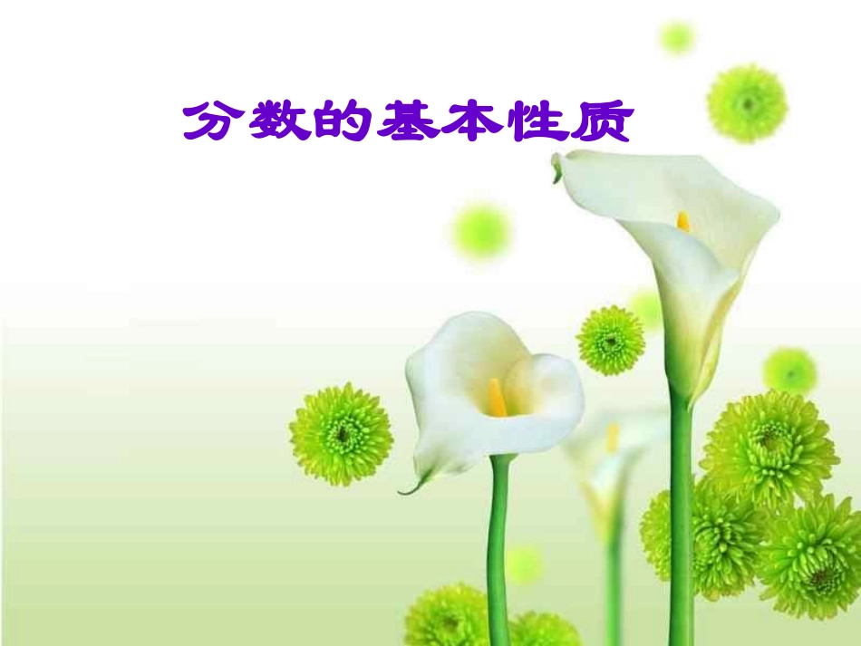 1124分数的基本性质_第1页