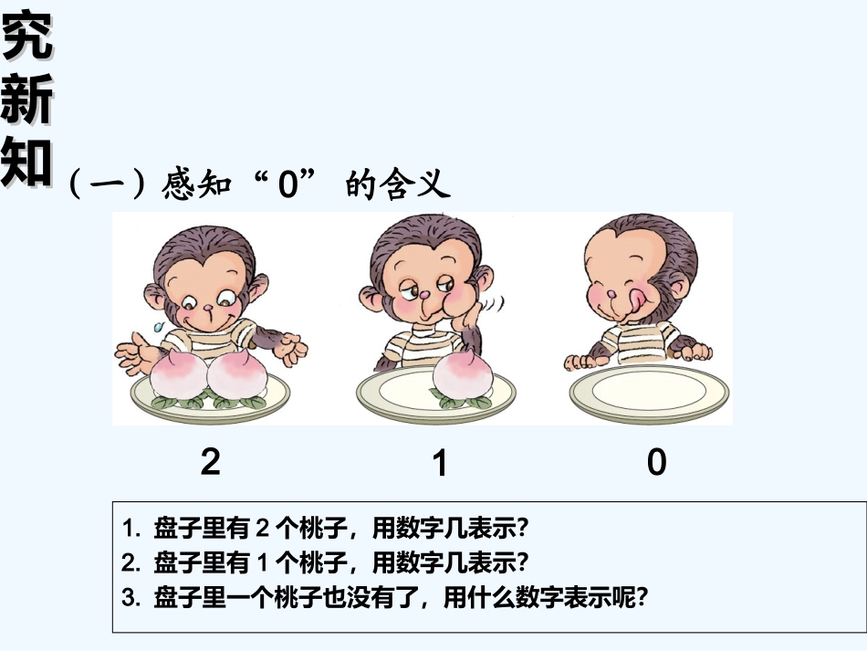 小学数学人教2011课标版一年级0的认识及加减_第3页