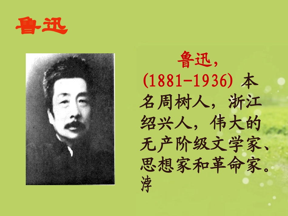 广西南丹县高级中学七年级语文上册-风筝课件-新人教版_第3页