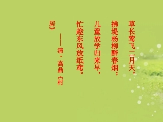 广西南丹县高级中学七年级语文上册-风筝课件-新人教版