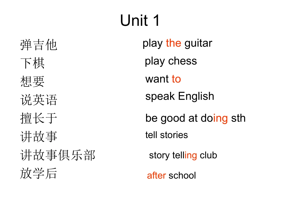七年级英语下词组1_第1页