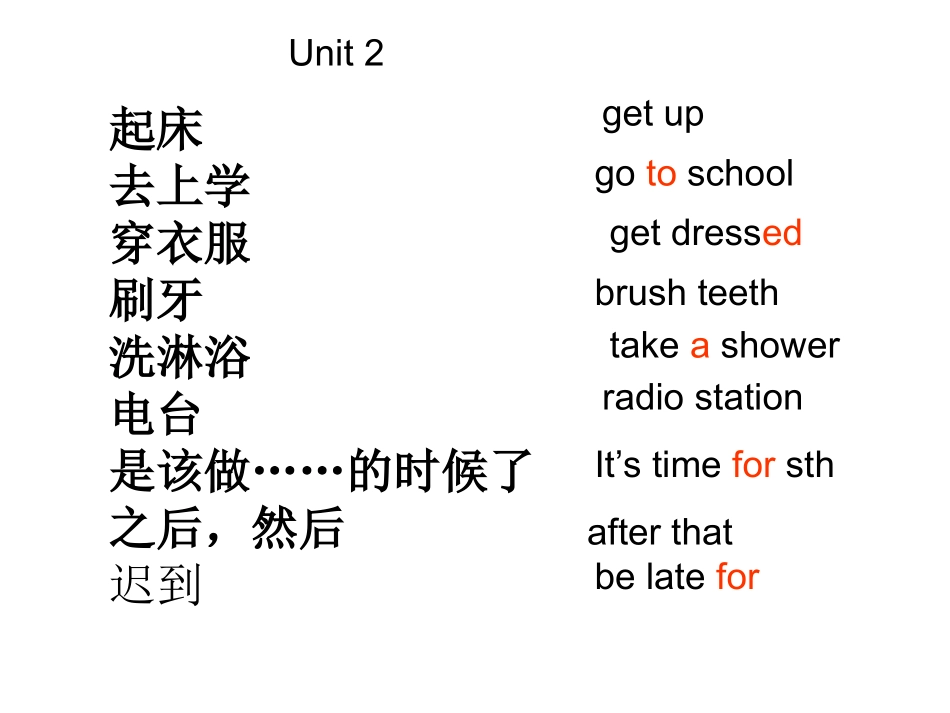 七年级英语下词组1_第3页