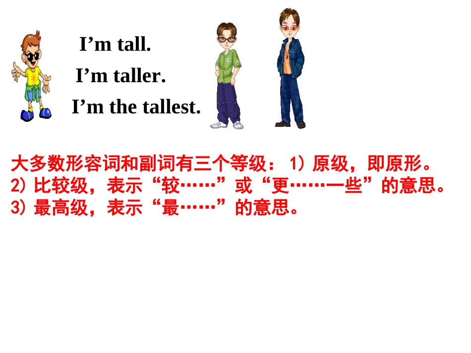 八年级英语上学期比较等级、感叹句专练_第2页