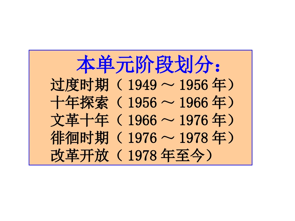第8课中国社会主义建设道路的探索_第1页