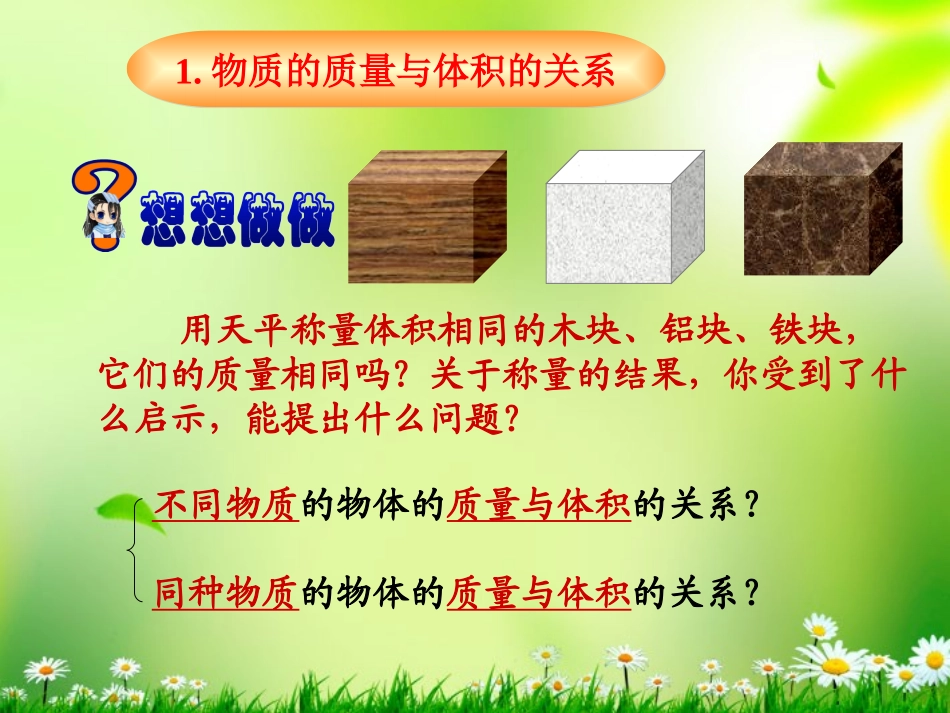 河南省洛阳市第二外国语学校2012年秋八年级物理全册《密度》课件-沪科版_第3页