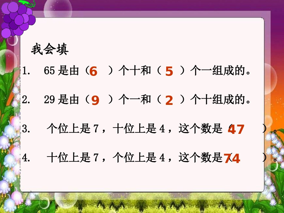 小学数学人教2011课标版一年级《整十数加减整十数》教学PPT_第2页