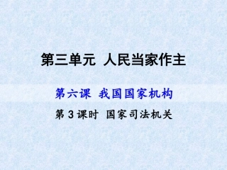 国家司法机关-(5)