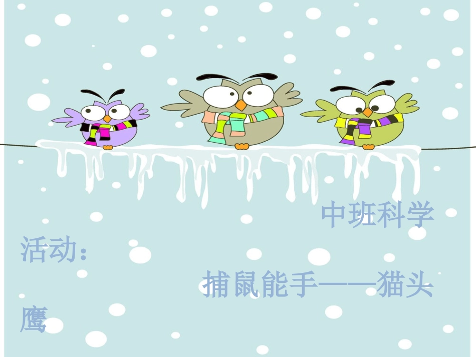 中班科学活动：捕鼠能手—猫头鹰_第2页