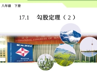 利用勾股定理解决平面几何问题-(4)