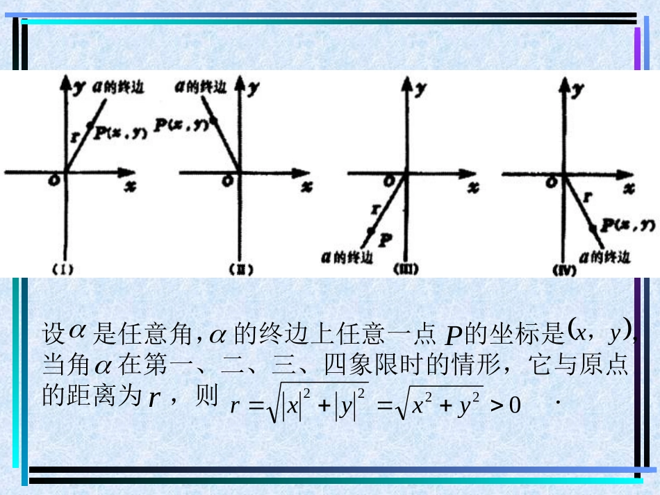 任意角的三角函数-ppt课件1_第2页