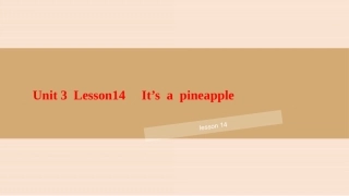 Unit-3-It's-a-pineapple-Lesson-14-课件2