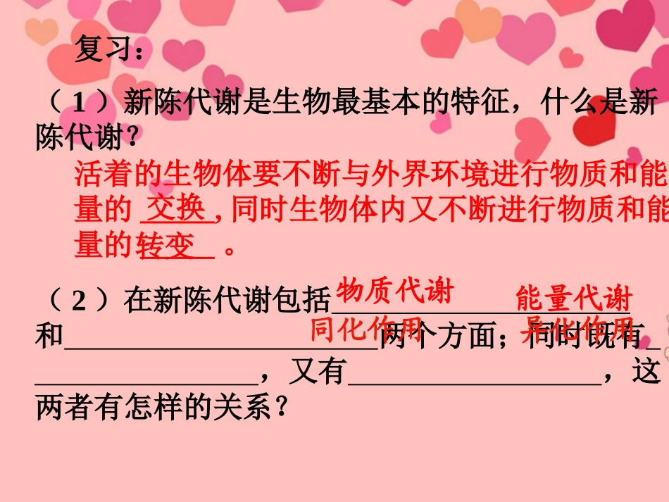 浙江省平湖市全塘中学九年级科上册《代谢的多样性》课件-浙教版_第2页