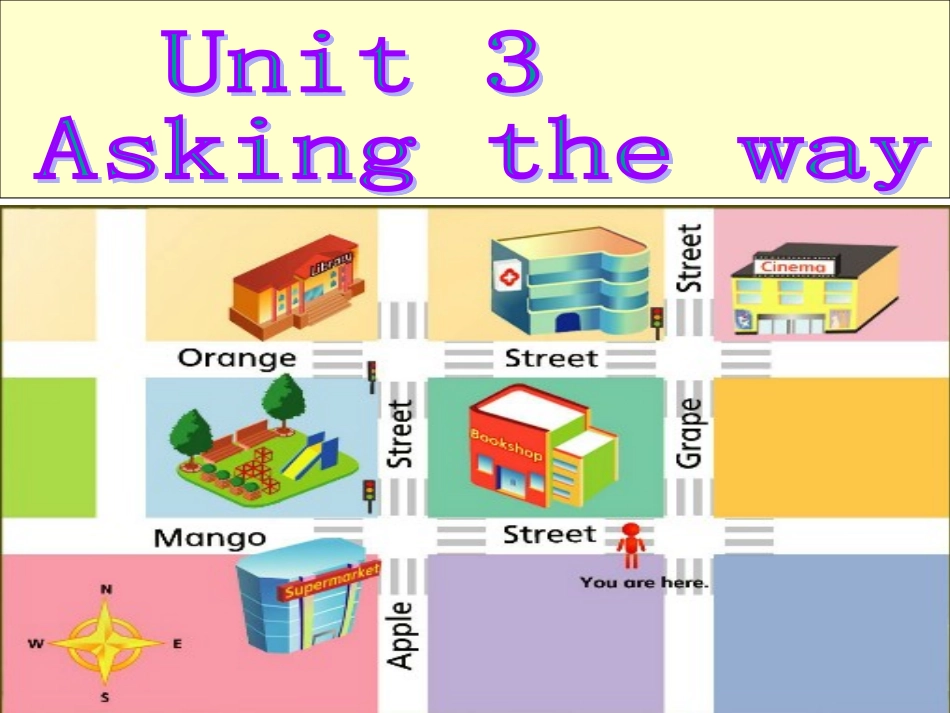 5B-Unit3-Asking-the-way(Story-time)_第1页