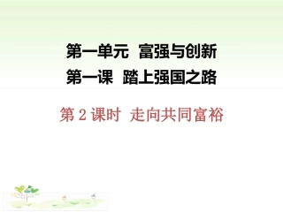 走向共同富裕-(6)