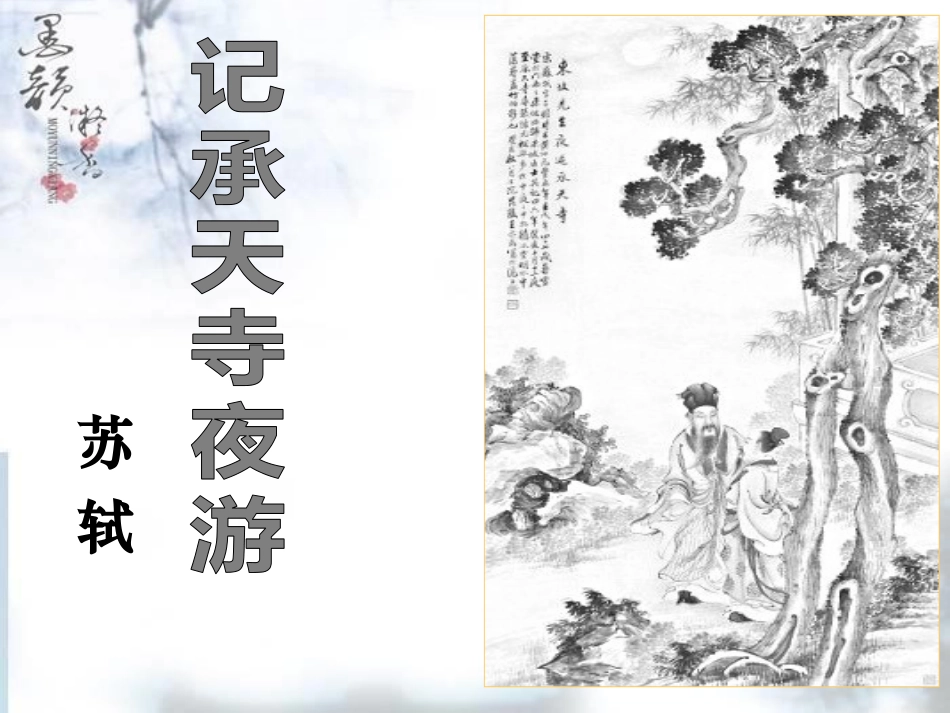 13记承天寺夜游_第3页