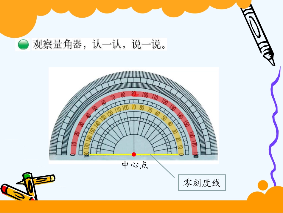 小学数学北师大2011课标版四年级角度的度量二_第3页