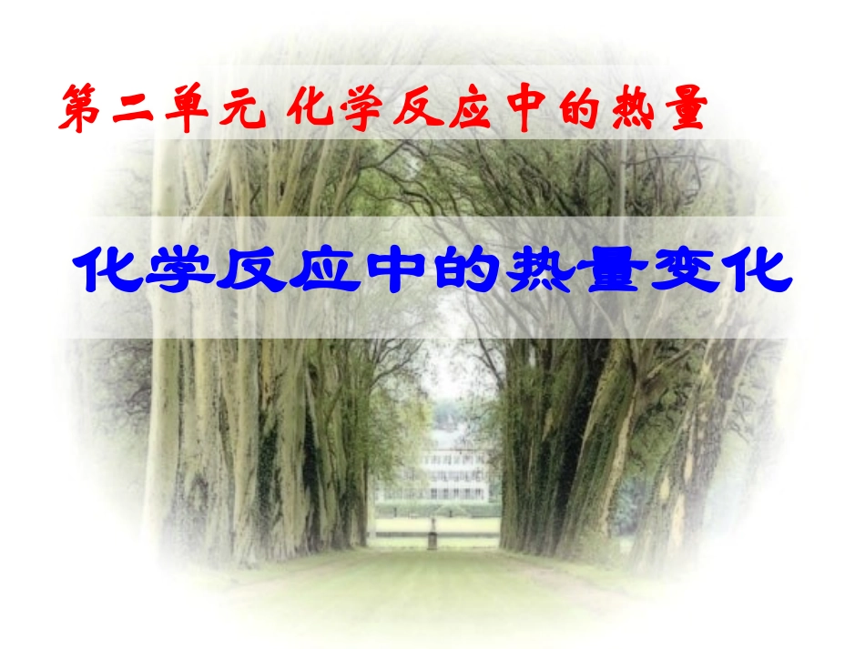 化学反应中的热效应_第2页
