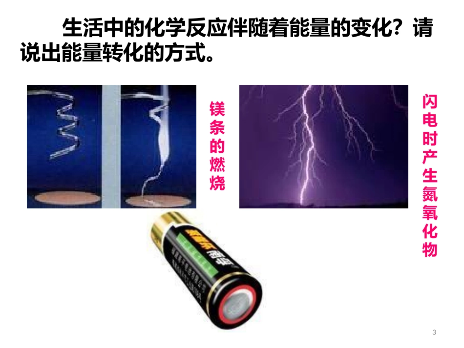 化学反应中的热效应_第3页