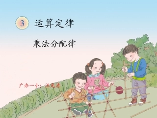 乘法运算定律-(3)