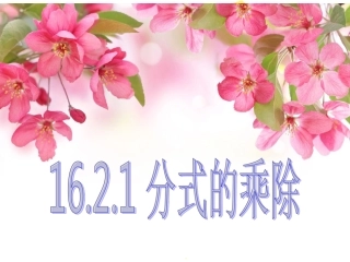 分式的乘除法-(3)