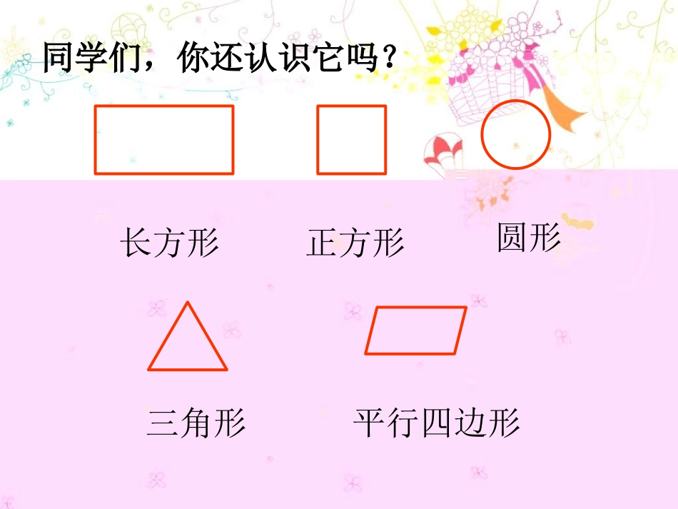 人教2011版小学数学三年级上人教版三年级上册第七单元第一课时认识四边形ppt_第2页