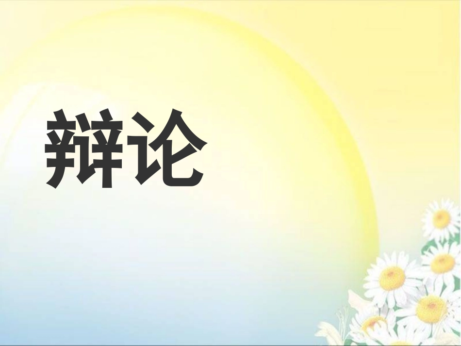 辩论-(4)_第1页