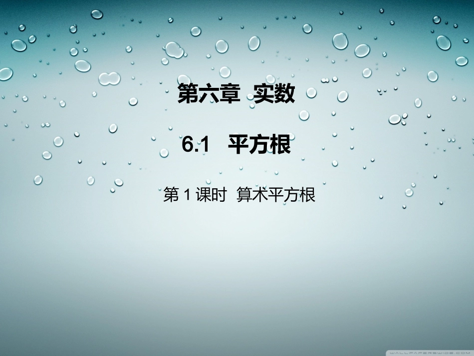 6.1算术平方根-(2)_第1页