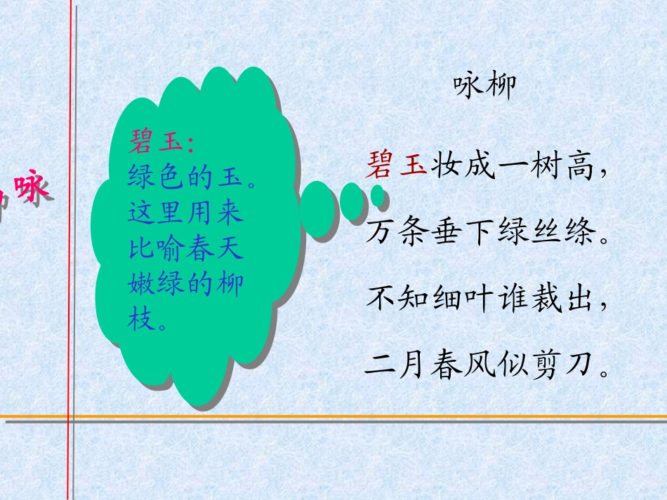 《古诗两首—咏柳-》(3)_第3页
