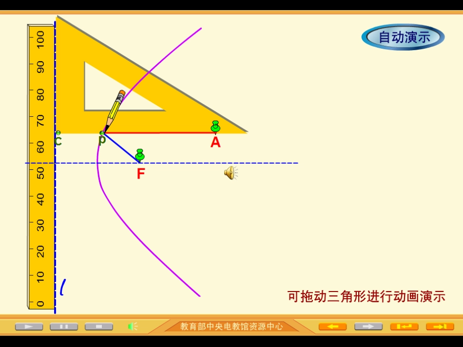 探究与发现为什么二次函数v=ax2+bx+c(a≠0)的图象是抛物线_第3页
