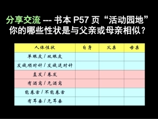 染色体与人体的性别决定