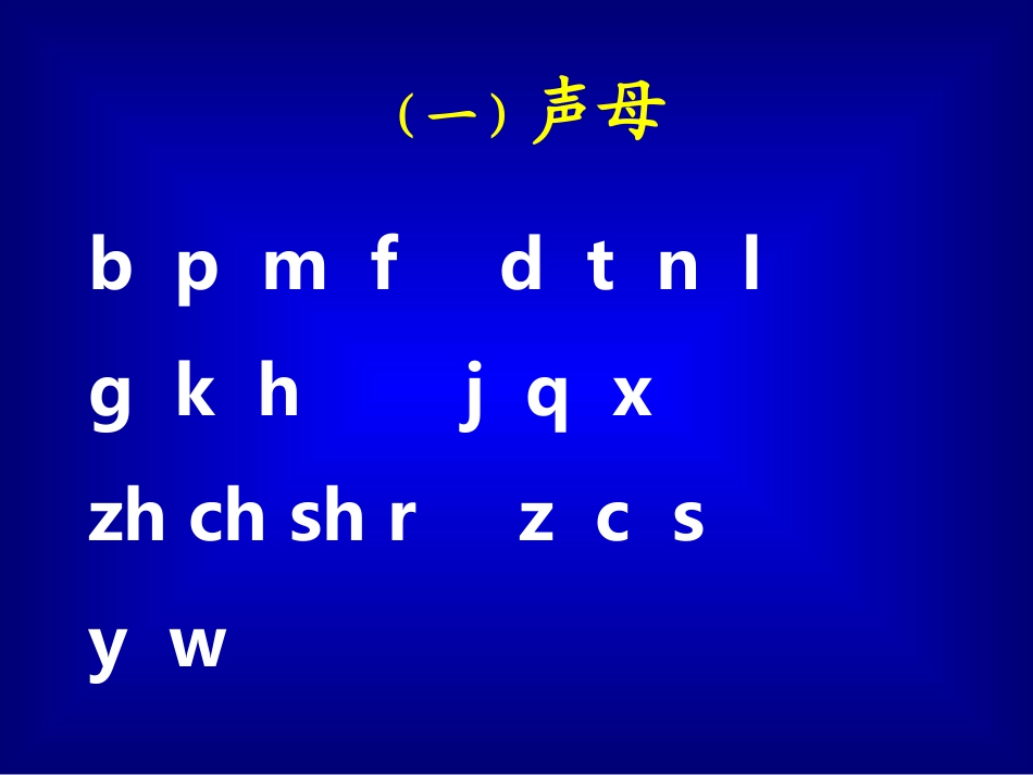 《汉语拼音总复习》教学演示课件_第3页