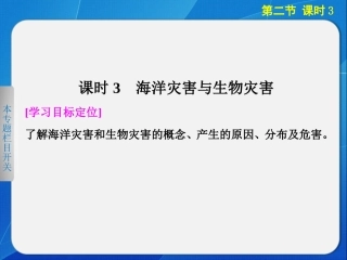 1.2.3-海洋灾害与生物灾害-人教版-高中地理-选修五-ppt课件