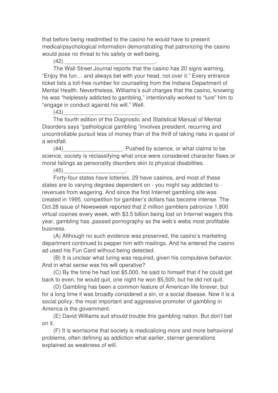 高考英语阅读七选五做题技巧_第3页