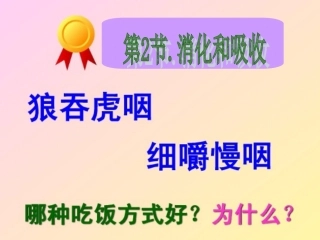 第2节食物的消化和营养物质的吸收-(2)
