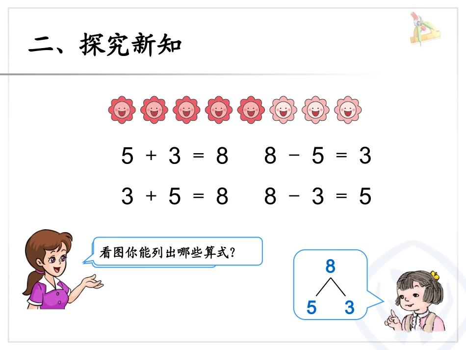 小学数学人教2011课标版一年级8-9的认识课件_第3页