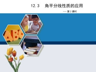 角的平分线性质的应用-(4)