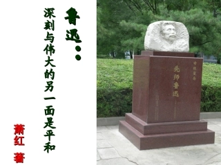 第二课-鲁迅：深刻与伟大的另一面是平和-(2)