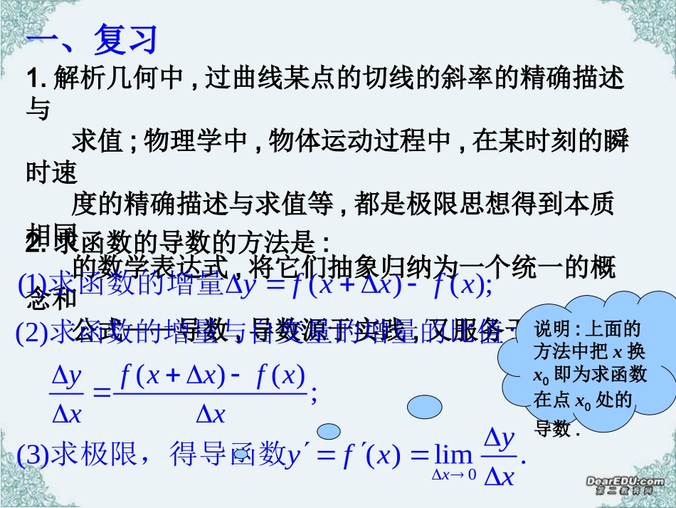 1.2.1几个常见函数的导数-(3)_第2页