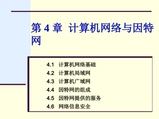 第4章41计算机网络基础