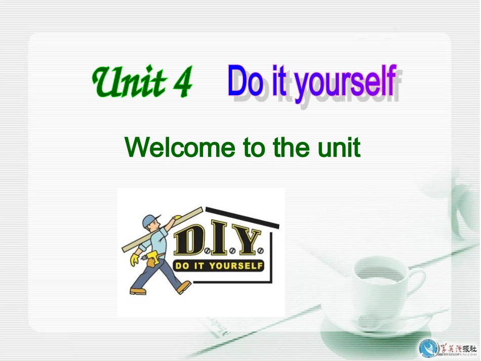 8AUnit4Welcometotheunit_第1页