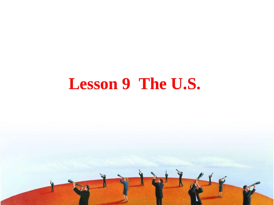 Lesson9TheU.S._第1页
