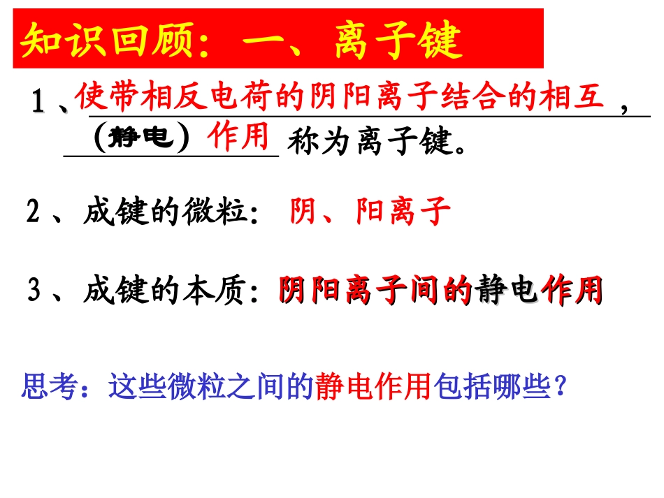 第二单元离子键离子晶体_第2页