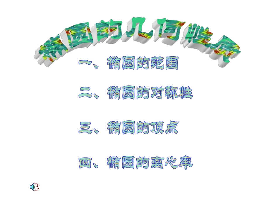 2.2.2椭圆的简单几何性质1_第3页